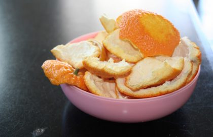 מה עושים עם קליפות תפוזים